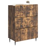 vidaXL Armoire à tiroirs 66 x 34 5 x 92 cm Bois d'ingénierie