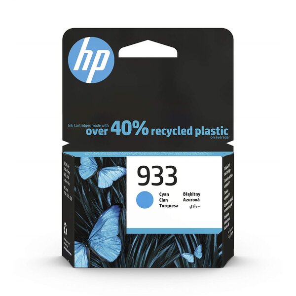 933 Cyan Original Ink Cartridge HP