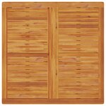 Ensemble de jardin 5 pièces en bois d'acacia