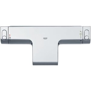GROHE Mitigeur mural thermostatique bain/douche ½ Grohtherm 2000 34174001 - Jet cascade - Limiteur de température - Economie d'eau -