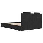 vidaXL Cadre de lit avec tête de lit Chêne artisanal 140 x 200 cm