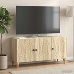vidaXL Meuble TV 99 x 34 5 x 50 cm Chêne Sonoma Bois d'ingénierie