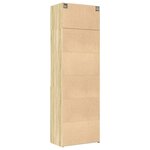 vidaXL Armoire de rangement chêne sonoma 70x42 5x225 cm