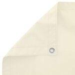 vidaXL Écran de balcon 90 x 200 cm Oxford alu enduit de PU
