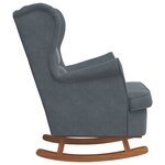 vidaXL Chaise à bascule 71 x 92 x 100 cm