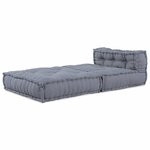 vidaXL Coussin Gris 70 x 70 x 54 cm Polyester