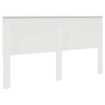 vidaXL Tête de lit avec tête de lit Blanc 180 cm Bois d'ingénierie