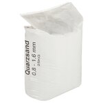 vidaXL Sable filtrant 25 kg 0 8-1 6 mm