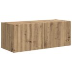 vidaXL Ensemble meuble TV 4 Pièces Chêne artisanal Bois d'ingénierie
