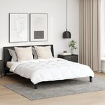 vidaXL Couette Autre avec oreiller 3 Pièces Blanc 200 x 220 cm Bas