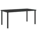 vidaXL Ensemble de Salle à Manger de Jardin de 7 Pièces Beige Rotin Poly