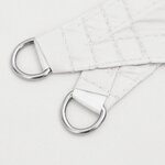 vidaXL Voile de parasol Tissu Oxford rectangulaire 5x7 m Blanc