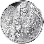 Monnaie FELLOWSHIP OF THE RING Lord of the Rings 25 Anniversaire Argent 10€ Euro France 2026 (PRÉCOMMANDE)