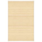 vidaXL Tapis en bambou 100x160 cm Naturel
