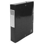 Boîte de classement idérama en carte pelliculée 7/10e - dos 6 cm - couleurs assorties - lot de 8 - exacompta