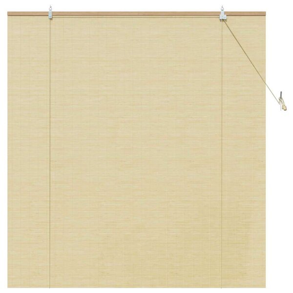 vidaXL Stores et Occultants Naturel 140 x 160 cm Bambou