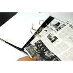 Classeur à levier plastique Standard A4 Dos 75 mm Bleu clair ESSELTE