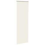 vidaXL Store enrouleur occultant blanc cassé 80x210cm largeur du tissu