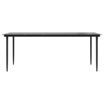 vidaXL Ensemble à manger jardin coussins 9Pièces marron poly rotin verre