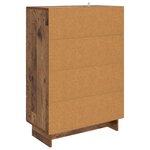 vidaXL Buffet Bois ancien 66 x 34 5 x 95 cm Bois d’ingénierie