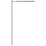 vidaXL Écran de douche Verre trempé transparent 80x195 cm