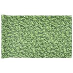 vidaXL Écran d'intimité de balcon aspect de plante vert 300x90 cm PVC
