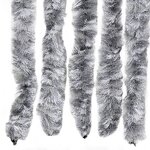 vidaXL Moustiquaire Argenté 56x200 cm Chenille