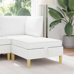 vidaXL Sofa avec rangement Tissu