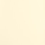 vidaXL Chaises pivotantes à manger lot de 4 Crème Tissu