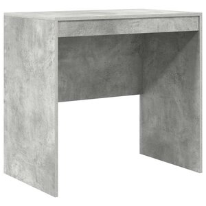 vidaXL Bureau Autre Gris béton 80 x 50 x 76 cm Bois d'ingénierie