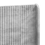 vidaXL Tête de lit Gris béton Bois d'ingénierie