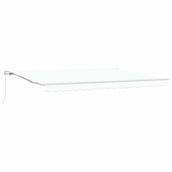 vidaXL Auvent Blanc 450 x 350 x 165 cm Polyester