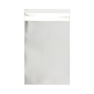 Lot de 50 sachet alu mat argenté 250x180 mm