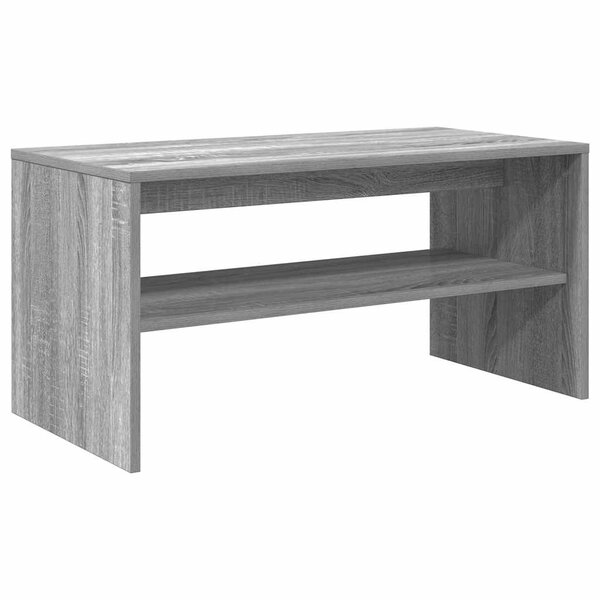 vidaXL Meuble TV sonoma gris 80x40x40 cm bois d'ingénierie