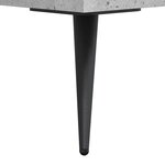 vidaXL Meuble TV gris béton 150x30x44 5 cm bois d'ingénierie