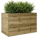 vidaXL Jardinière 110x60x68 5 cm bois de pin imprégné