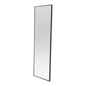 Miroir décoration moderne design de porte 120 x 37 x 2 cm noir 03_0010150