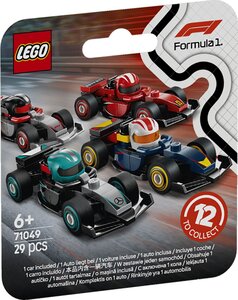 LEGO Minifigures - Collection de Voitures F1 - 71049 pour Enfants