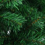 vidaXL Arbre de Noël artificiel pré-éclairé/boules 150 cm 380 branches