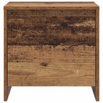 vidaXL Cabinet de chevet Bois ancien 45 x 34 x 44.5 cm