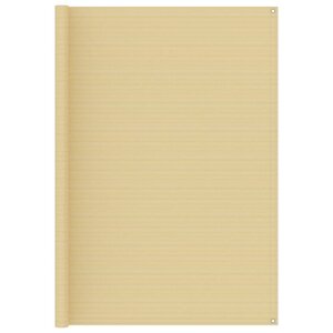 vidaXL Tapis de tente 200x200 cm Beige