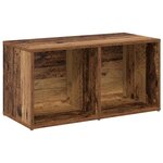 vidaXL Ensemble meuble TV 4 Pièces Bois Ancien 37 x 37 x 72 cm