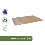 Pack and Move - Lot 120 enveloppes à bulles kraft - 30 x 21 cm - Expédition facile - Ultra renforcée - Opaque