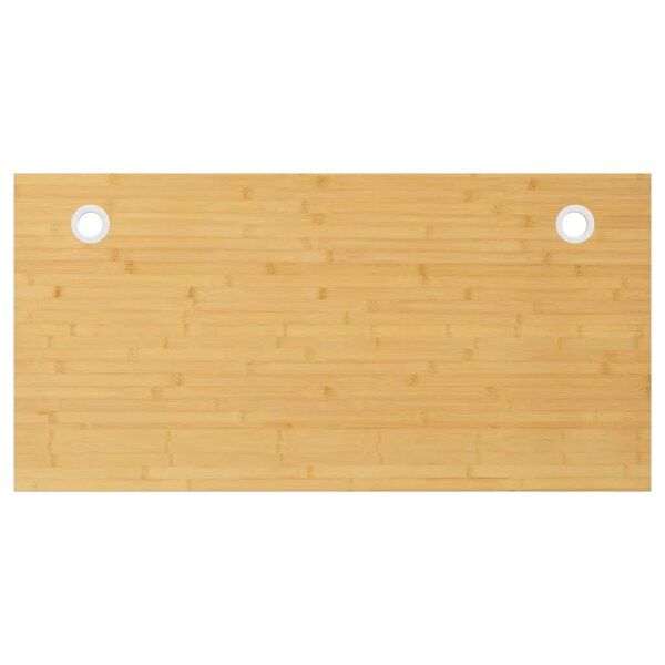 vidaXL Dessus de bureau 110x55x1 5 cm bambou