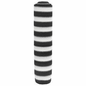 vidaXL Filet brise-vue anthracite et blanc 2x25 m PEHD 150 g/m²