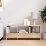 vidaXL Étagère à magazines Chêne Sonoma 102 x 30 x 45 cm