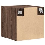 vidaXL Armoire murale chêne marron 40x42 5x40 cm bois d'ingénierie