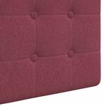 vidaXL Tête de lit suspendue Tissu
