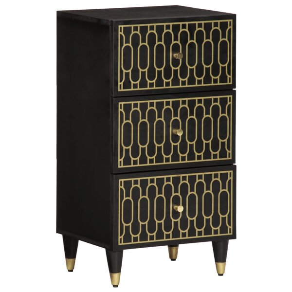 vidaXL Armoire latérale 40x33x75 cm bois massif de manguier