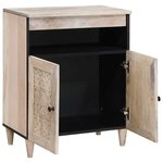 vidaXL Buffet Blanc 33 5 x 60 x 75 cm